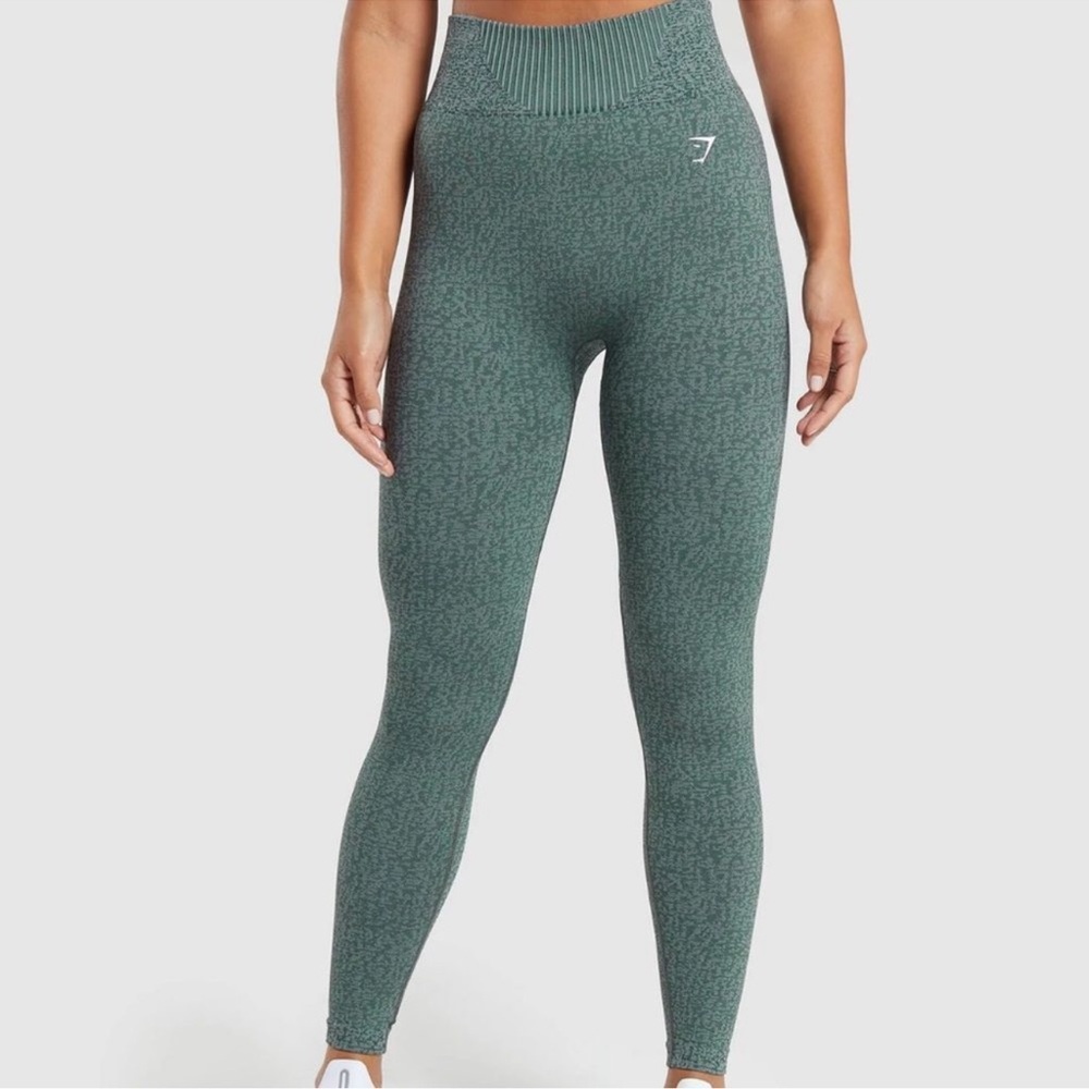 Gymshark Green Seamless High-Waist Leggings